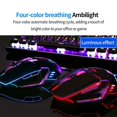 thumbnail image 3 of K670 Clavier Souris Sans Fil Combo Couleur Rétroéclairé Clavier Souris Rechargeable avec Mode Veille Noir, 3 of 4