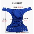 thumbnail image 3 of KaWaii Incontinence Adult Cloth Diaper With 1 XL Diaper Insert, Adjustable Reusable Postpartum Protective Underwear - Basil, 3 of 5