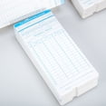 thumbnail image 4 of Time Card,2-sided 18 * 18 * Employee Attendance Time Clock Time 2-sided 18 Employee Attendance Time * Employee Attendance 90pcs/ Time 2-sided Snsowed Wyan Qisuo Clock 90pcs/, 4 of 6