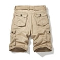 thumbnail image 4 of Diufon Men's Athletic Shorts Drawstring Waisted Outdoor Sport Shorts Spring Summer Hiking Shorts with Pockets, 4 of 7
