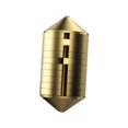 thumbnail image 3 of Almencla 3 Pieces Brass Fishing Weights Adjustable Fast Sinking Compact Hollow Sinker 6.0g, 3 of 8