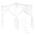 thumbnail image 2 of Filet de Polyester Violet de Style Princesse, Auvent de Lit, Femme Fille pour la Chambre à Coucher, 2 of 8