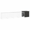 thumbnail image 1 of vidaXL Chicken Cage Anthracite 500x91x100 cm Galvanised Steel, 1 of 4