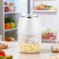 thumbnail image 2 of TIELUTT Mini Food Processor 350ml Compact Kitchen Chopper Efficient Vegetable Meat Grinder Kitchen Aide Handheld Mixer Stand Cake Mixer Timer Kitchen Container Working Remotely Sign Stand Mixer Slidi, 2 of 4