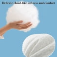 thumbnail image 4 of Oreiller Cervical Tricoté Lavable pour Soulager les Douleurs Cervicales - Soutien Ergonomique pour un Meilleur Sommeil, Oreiller En, Blanc, JKODE, 4 of 6
