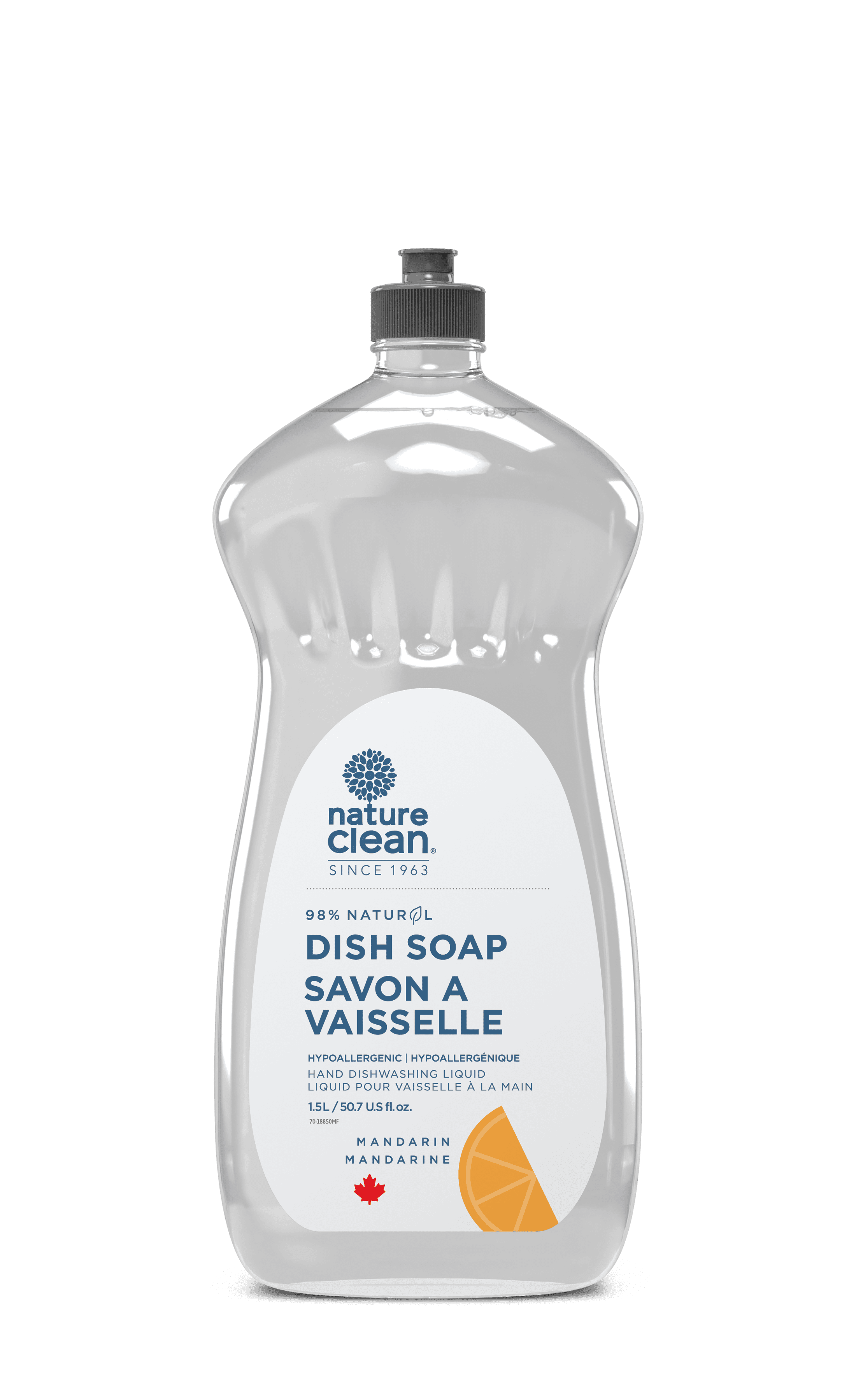 Nature Clean Dishwashing Liquid Mandarin Grapefruit 1.5L