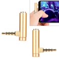 thumbnail image 2 of Sonew L-Shaped Male To Female Plug Audio Cable , Stereo Connector, Digital Cameras Laptops Desktops For Mobile Phones, 2 of 8
