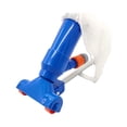 thumbnail image 4 of TopLLC Portable Swimming Pool Vacuum Cleaner Leaf Rake Mesh Frame Net Skimmer Cleaner Swimming Pool Tool With 5 Assembly Rods, 4 of 9