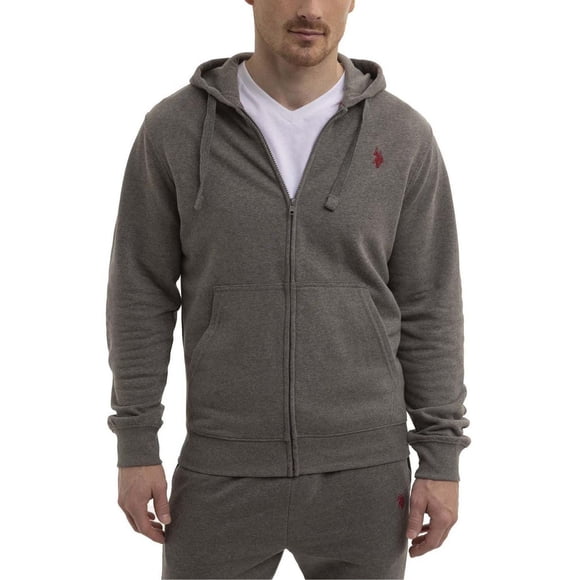 U.S. Polo Assn. Sweat à capuche en polaire pour hommes