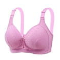 thumbnail image 1 of Yuzhih Bras for Women Push up No Padding Comfort Underwire Plus Size Full Coverage Seamless Everyday Bras, 1 of 6