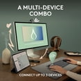 thumbnail image 3 of Logitech Pebble 2 Combo, Wireless Keyboard and Mouse, Quiet and Portable, Customizable - Rose, 3 of 9
