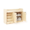 thumbnail image 1 of SafeStep Changing Table with Left Stairs - Durable Wood Changing Table for Childcare, 1 of 9
