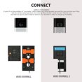 thumbnail image 3 of Solar Panel for Security Camera, 5V 10W Continuous Solar Power Supply, IP66 Waterproof Solar Charger with 9.8ft Cable, Compatible with  Doorbell 2K 2 3 3+ 4 Plus, 3 of 7