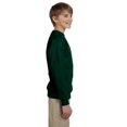 thumbnail image 2 of Hanes ComfortBlend EcoSmart Chandail à Col Rond pour Garçon, TP, Vert Forêt Profond, 2 of 3