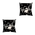 thumbnail image 2 of Redempat Breathable And Wrinkle-resistant Halloween Throw Pillow Covers For Spooky Style JYM328-2 2Set, 2 of 6
