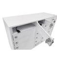 thumbnail image 4 of FixtureDisplays® 24-Slot Cellphone iPad USB Charging Station Lockers Assignment Mail Slot Box 24 W x 15 H x 8"D Big (8.2") and Small (4.4") Slots 15255-USB, 4 of 8