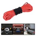 thumbnail image 4 of 5/16"x50' 5500lbs 4.8MMX15M 2.5Ton Towing Winch Rope Heavy Duty Cable String Line Synthetic Fiber With Sleeve Thimble ATV/UTV/ ,Durable & Safe, 4 of 5
