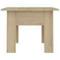 thumbnail image 3 of vidaXL Coffee Table Sonoma Oak 55x55x42 cm Engineered Wood, 3 of 4
