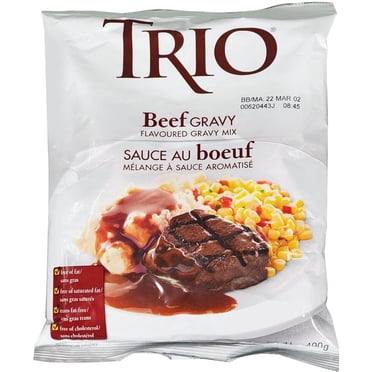 Trio Mélange pour Sauce au Bœuf - 1 Unité - 490 g - Riche Saveur de Bœuf, Préparation Facile, Usage Polyvalent (1 Unité)