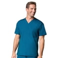 thumbnail image 1 of Core by Maevn Unisex V-Neck Pocket Solid Scrub Top, Solid, 1, 1 of 1