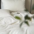 thumbnail image 2 of XmhyTop Bed Sheets Set, Bedding Sheets Pillowcases Kit, Twin Bed Set, Hotel Bedding, Home Decor(White), 2 of 5