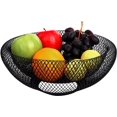 thumbnail image 1 of Bol à Fruits Panier à Fruits Noir Bol Panier en Fer Noir Bol Décoratif Bol à Fruits Noir Bol à Fruits Moderne Panier à Fruits Panier en Fil Panier Rond Rangement pour Fruits et Légumes Décoration de Cuisine, 1 of 7
