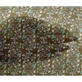 thumbnail image 4 of oneOone Viscose Chiffon Fabric Leaves & Floral Block Fabric Prints By Yard 42 Inch Wide, 4 of 4