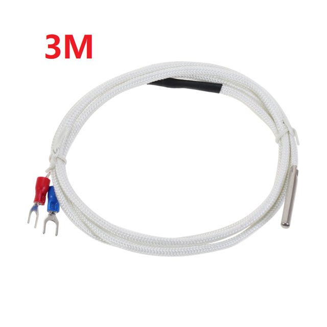 0-800℃ Thermocouple Temperature Controller 1/2/3/4/5M PT100 Type K Wire