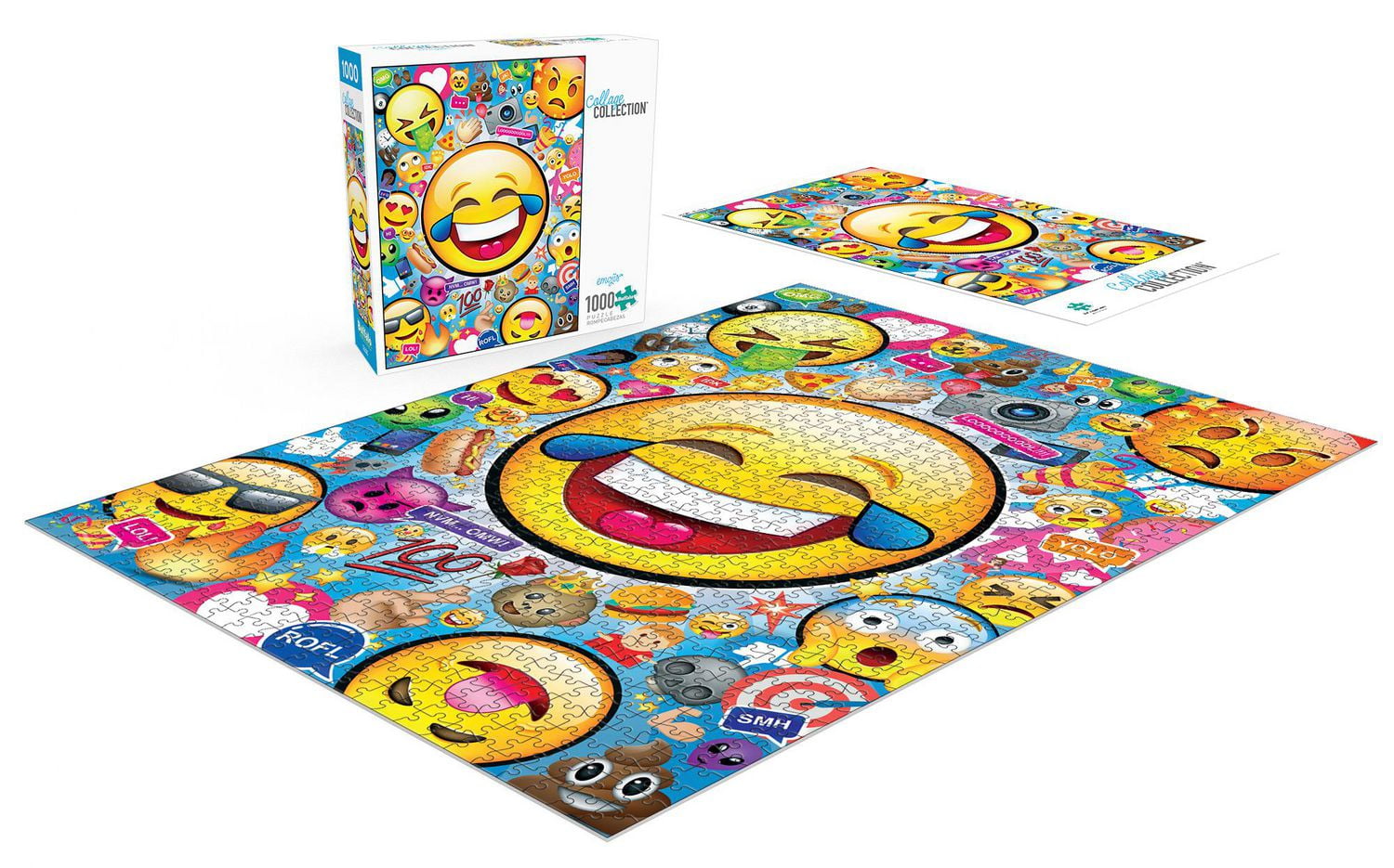 Buffalo Games - Le puzzle Collage Collection - Emoji's - en 1000 pièces