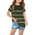 thumbnail image 1 of Mefallenssiah T-Shirt à Manches Courtes Graphique Col Rond Crop top pour 3-14 Ans Filles et Garçon T-Shirt, 1 of 1