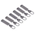 thumbnail image 4 of Zipper Pull Tab, Detachable Stainless Steel Metal Zipper Head  For Clothing Grey, 4 of 8