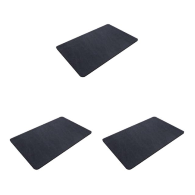 Transemion 1/2/3/5 Prompt And Strong Water Absorption Quick-drying Bath Rug No Shedding No Dirt Hiding Bath Rug-Rubber GFT1103 30*40cm 3PCS