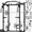 Noir-Style 2, variante sur GARVEE Cage de Support d'Entraînement, Support de Poids 1200 Lb avec LAT Rétractable et Rangée Basse, Support Multi‐fonction pour Squats avec Accessoire d'Entraînement Supplémentaire