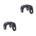thumbnail image 1 of QualitChoice Patère de Fourche avant LP Type E Pliable Vélo Alliage d'Aluminium Boucle Fixe Crochet Modification de Cyclisme Pièces de Rechange Noir 2 Ensembles, 1 of 6