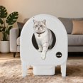 thumbnail image 2 of BeesClover elf-Cleaning Cat Litter Box,Automatic Kitty Litter Box 68L Extra Large Smart Robot Pet Toilet with WiFi App Control and Advanced Odor Elimination for Multiple Cats, 2 of 9
