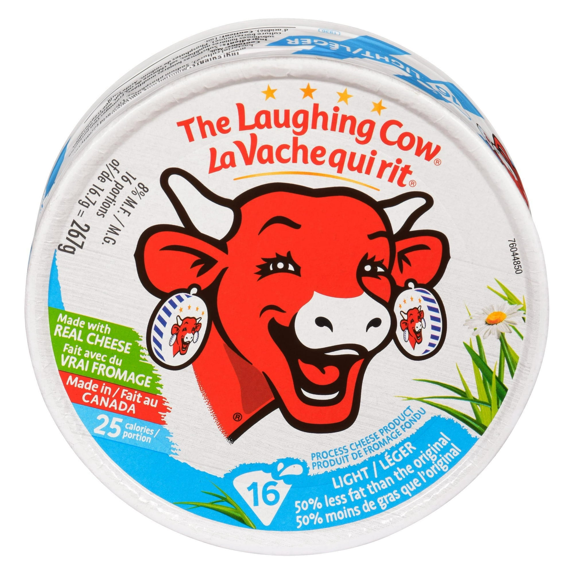 The Laughing Cow, Light, Spreadable Cheese 16P