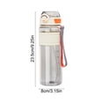 thumbnail image 3 of Summer Outdoor Large Capacity Sports Kettle With Straw High Temperature Proof Drinking With Straw Form One Click Lid Opening, 3 of 6