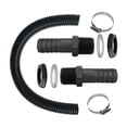 thumbnail image 4 of ZZkhGO Rain Barrel Connection Kit, Water Hose Nozzle Connector, Rainwater Collector Kit with Hose Clamps, 4 of 7
