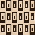 thumbnail image 1 of Ahgly Company Machine Washable Indoor Square Transitional Deep Peach Orange Area Rugs, 5' Square, 1 of 7