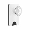 thumbnail image 1 of PopSockets PopWallet+For MagSafe Round with Adapter Ring White/Clear, 1 of 5
