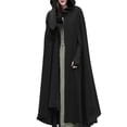 thumbnail image 1 of Women Trench Coat Open Front Cardigan Jacket Coat Cape Cloak Poncho Plus, 1 of 9