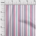 thumbnail image 2 of oneOone Cotton Poplin Fuschia Pink Fabric Stripes Sewing Craft Projects Fabric Prints By Yard 56 Inch Wide-FC, 2 of 4