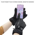 thumbnail image 2 of FlyFlise Motorcycle Touch Screen Winter Riding Gloves Anti-slip Wear-resistant Warm Ski Gloves for, 2 of 8