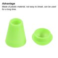 thumbnail image 4 of Unique Bargains Bell End Stopper, Cord Rope Lock for Drawstring Bag, Green 50 Pack, 4 of 5