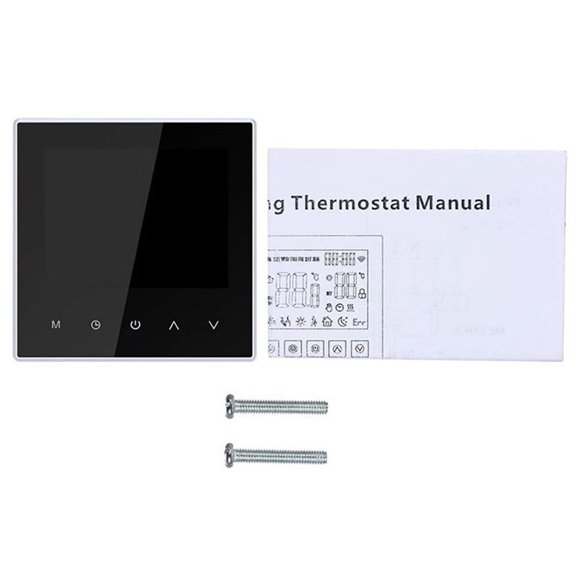 ZheElen Indoor Floor Heating Sensor Touch Screen Digital Heating Thermostats Portable Temp Controller Smart Thermostat Type 2