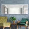 thumbnail image 3 of NeuType Full Length Floor Mirror Rectangular White 59"x19", 3 of 7