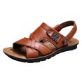 thumbnail image 1 of Sandales PEONAVET pour Hommes Style Ouragan avec Semelle Intercalaire en Mousse et Semelle Extérieure en Caoutchouc Durabrasion Robuste - Soldes d'Été Liquidation, 1 of 6