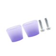 thumbnail image 2 of VONKY 2x Inline Skates Roller Brakes Block Non-Slip Safety Stopper Purple, 2 of 9