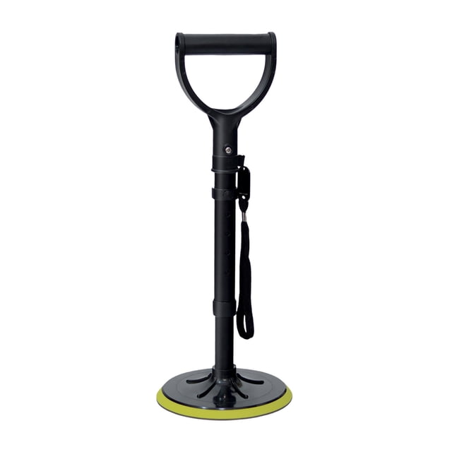 Mobility Aid Tool 5 Height Adjustable Standing Assist Device 16.5-20.4in with 7in Stable Base Elderly Lift Support for Rising Indoor Garden Outdoor Work