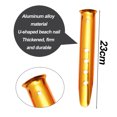 thumbnail image 2 of 6 Pcs Piquets de Neige et de Sable pour Tente - Chevilles de Tente en Aluminium en Forme de U, Clous de Tente Légers pour le Camping, la Randonnée et le Backpacking, 2 of 6
